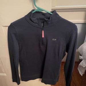 Navy vineyard vines 1/4 zip